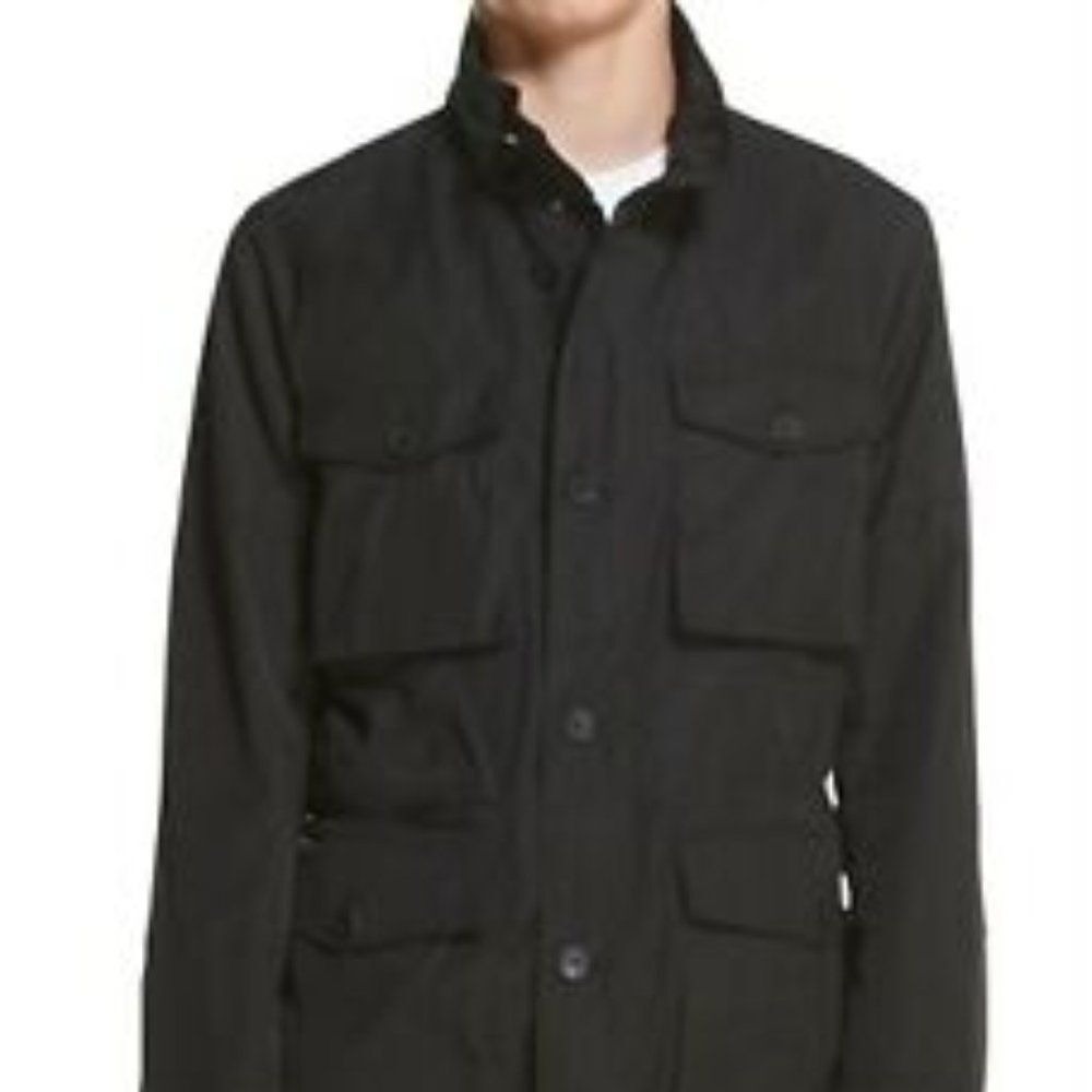 Donna Karan DKNY Men's‎ Medium Black Field Utility Jacket NWT